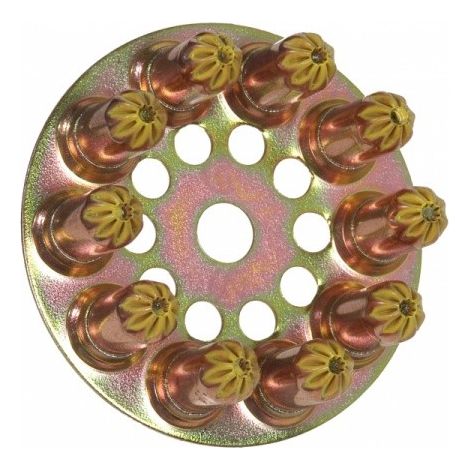 Accessori per graffatrice Spit powder charge discs 6.3 16 giallo 100 pezzi