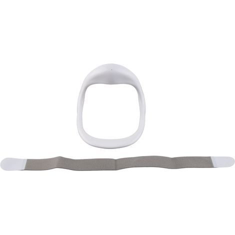 Tragbare, dekomprimierbare Halskrause, PP-Halsstützkragen mit Bandage, verstellbare Halsstütze zur Verbesserung der Körperhaltung im Büro (1/5)