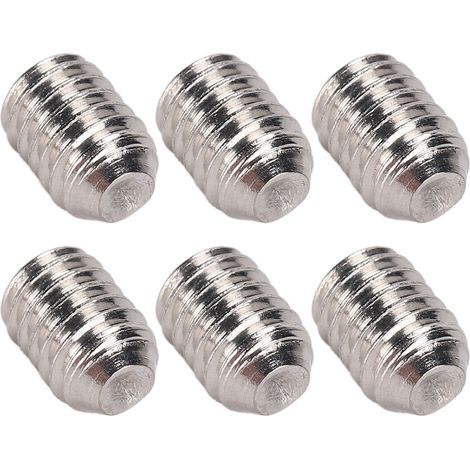 Kit 50 pièces vis sans tête A2-70 inox M3x4, assortiment fixations quincaillerie, lot de 50 goujons filetés résistants à la corrosion. (1/5)