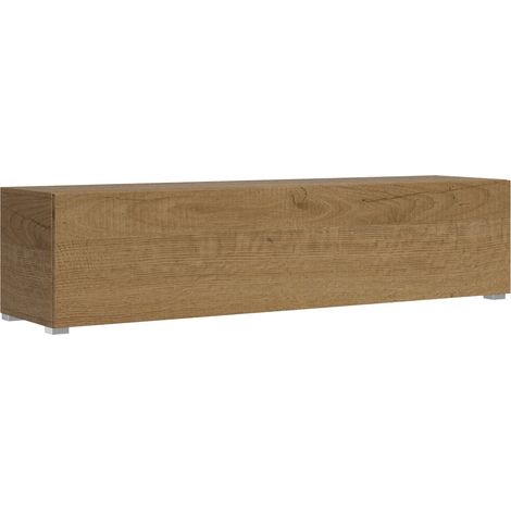 Mobile con Anta a Ribalta 173,6x40x39,6 cm con piedini Quercia Naturale