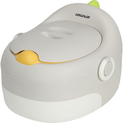 Toilette 3 en 1 pour enfants, amovible, charge max 50 kg, gris, pour maison et usage quotidien, jusqu’à 50 kg, 6 mois à 6 ans