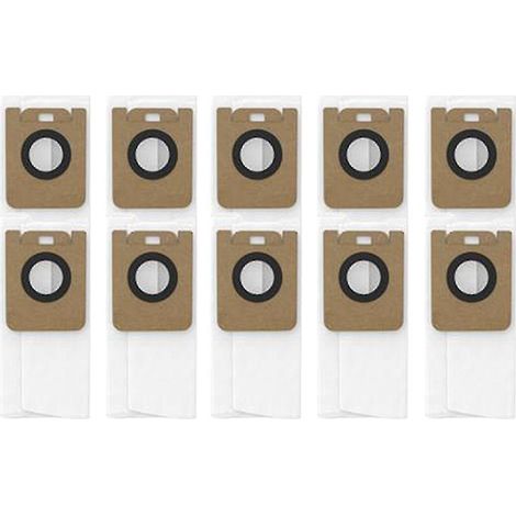 10 Stück Staubbeutel für Xiaomi Dreame L10plus Roboter-Ersatzmüllbeutel (1/4)