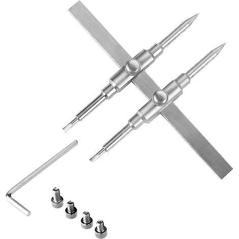 Satz professioneller, doppelseitiger, verstellbarer Edelstahl-Schraubenschlüssel für Objektive, 10-130 mm Objektiv-Demontage- und Reparaturwerkzeug für digitale Spiegelreflexkameras (1/4)