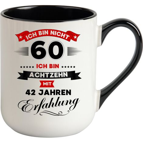 Tazza divertente, regalo per il 60° compleanno (1/3)