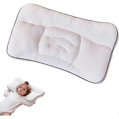 Oreiller de posture pour enfants double face respirant adapté aux enfants de 1 à 12 ans pour dormir sur le côté (1/5)