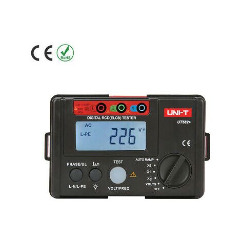 Interruttore digitale, tester automatico di dispersione a rampa Ut582-plus Ut582-plus