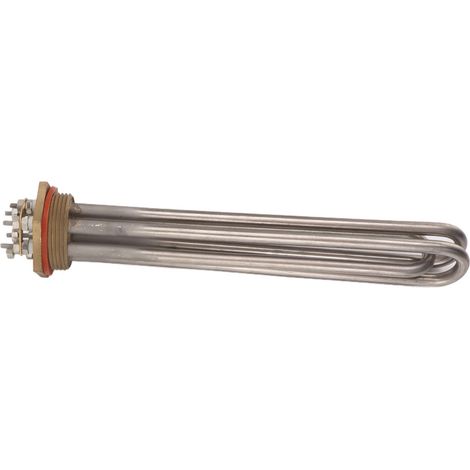 Élément chauffant électrique 6 kW 230 V pour chauffe-eau à immersion, poêle tubulaire pour sauna, idéal pour hôtels, centres de remise en forme et établissements familiaux. (1/5)