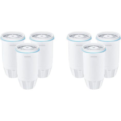 6 filtros de agua de repuesto para jarras y dispensadores Zero Water ZR-001, ZR-003, ZR-004, ZR-006, filtración multicapa. (1/4)