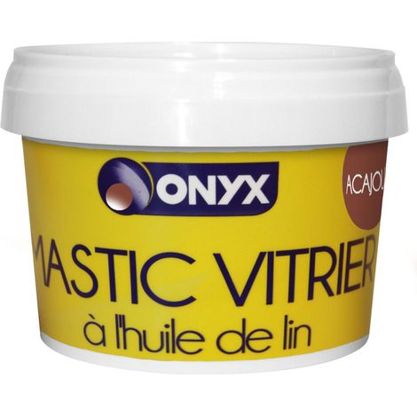 Masilla para vidriero de caoba, bote de 1 kg - Onyx
