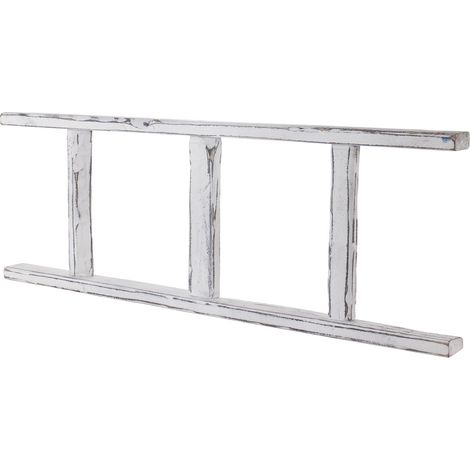 Holzleiter Altländer Art 100 cm Neu Shabby weiss (1/3)