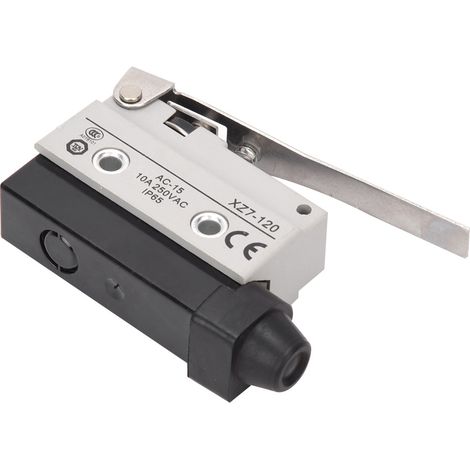 XZ7-120 SPDT Mikro-Endschalter, Scharnierhebeltyp, 10 A, 250 V AC, Schutzart IP65 (1/5)