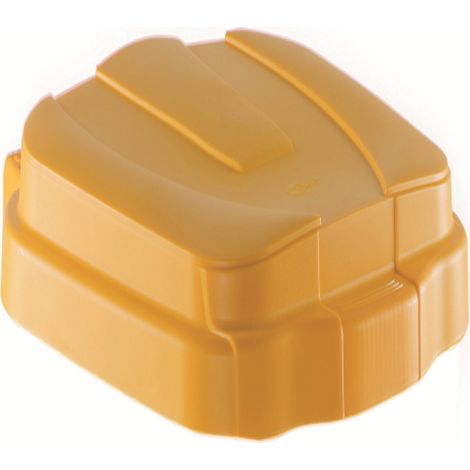 COPERCHIO P/PATTUMIERA 100 L GIALLO (1/7)