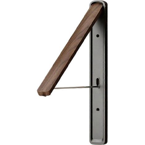 Retractable mural étendoir Elegant pliable cintre pour buanderie, Closet et Balcony (1/5)