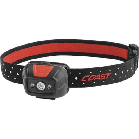 Coast - Fl19 - Lampada frontale dimmerabile con luce rossa/bianca 320 lumen (1/2)