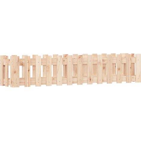 Maison Exclusive - Hochbeet Lattenzaun-Design 150x30x30 cm Massiv