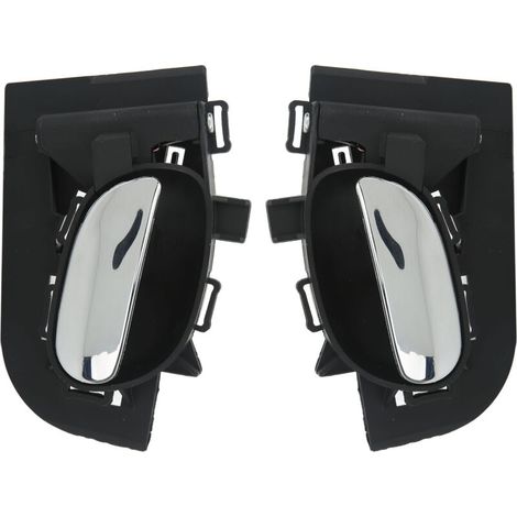 1 paire de poignée de porte intérieure de voiture, remplacement de poignée intérieure de porte de voiture pour Peugeot 206 207 (1/5)