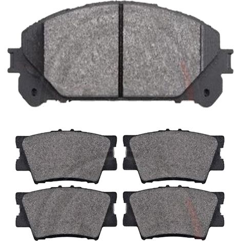 KIT PASTIGLIE FRENO ANTERIORI E POSTERIORI compatibile con TOYOTA YARIS CROSS (MXP) / PASTIGLIE FRENANTI AUTO OEM LP3647,LP3731 / SOSTITUZIONE DIRETTA / BASSA POLVERE / SILENZIOSO (1/4)