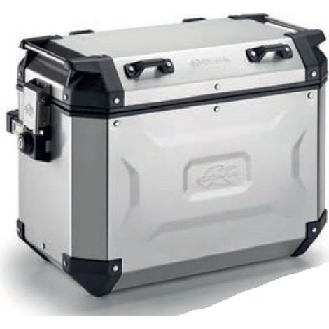 Maleta lateral Kappa 2025/05 48L monokey CAM lateral KVG48A K'voyager aluminio derecha color plata