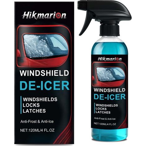 Scheibenenteisspray für klare Sicht durch die Autoscheiben, Mehrzweck-Enteisungsspray – 120 ml -- DTEKGAZ (1/5)