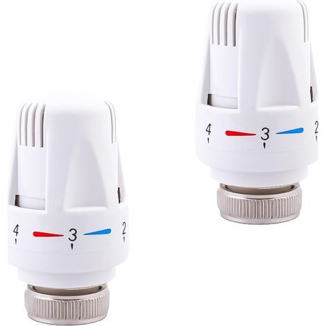 Thermostatic Heads, Thermostatic M30 x 1.5 Zero Position Radiator Valve Thermostatic Adjustment Valve Radiator Thermostat (1/5)