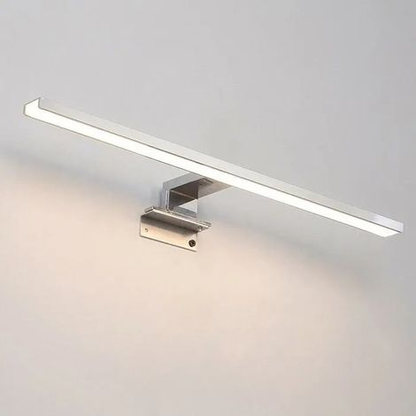 Lampe LED Miroir de Salle de Bain 40cm, 7W, Étanche IP44, Aluminium 3 en 1 Odipie (1/4)