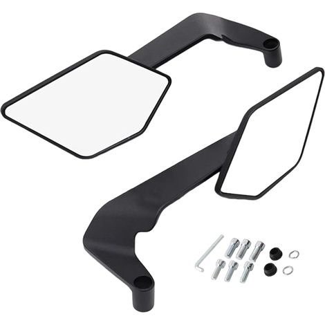 Rétroviseurs Moto, Paire de Rétroviseurs Grand Angle (1/5)