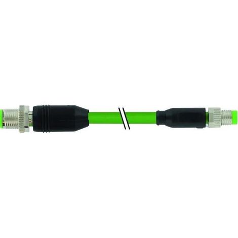 Murrelektronik M12 Stecker 1 Meter geschirmt