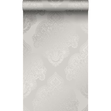 papier peint ornement taupe - Origin Wallcoverings (1/5)