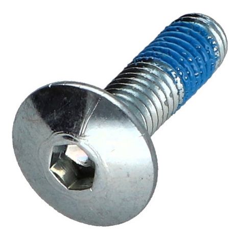 Vis Poelier M6X22 Clé de 4 HC4 Acier zingué Frein filet-10 pièces