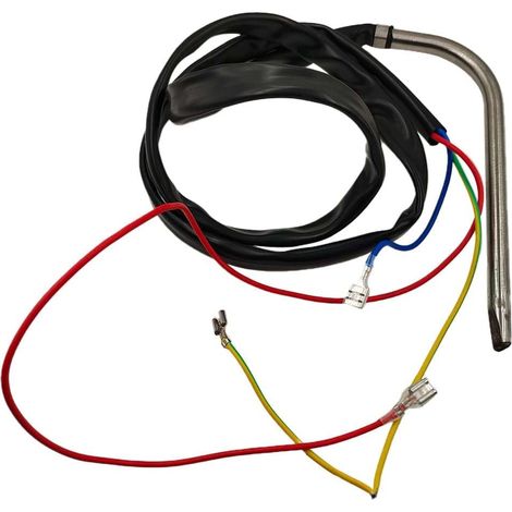 Élément chauffant pour réfrigérateur 240 V/125 W FE1 compatible avec les modèles de réfrigérateurs Electrolux RM212 et RM4 (noir) (1/5)