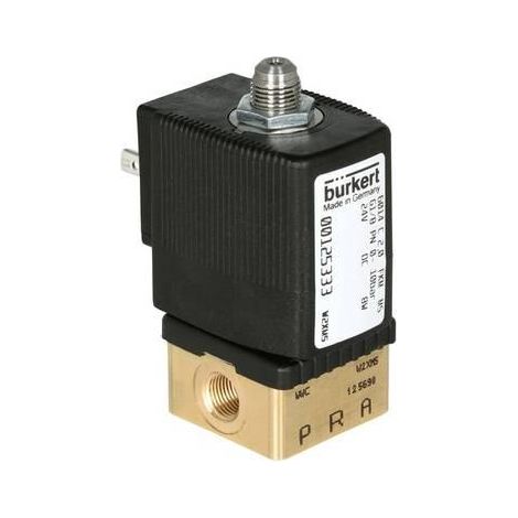 Burkert 125348 Válvula de Control Directo Latón 24 V/DC