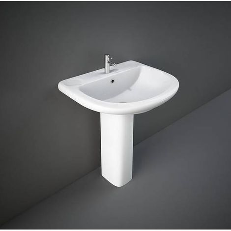 Lavabo sospeso 65 cm Rak Ceramics Orient ORWB00001 Bianco