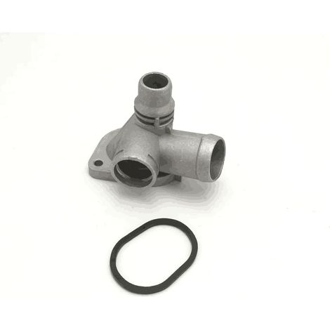 Kühlmittelschlauch-Flansch aus Aluminium passend für Audi A4 - 06B121132H (1/2)