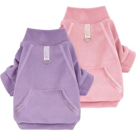 Dog Sweater Hoodie Pets Coat Cotton Sweatshirt Clothes for Dogs Pockets Dog Jumper for Dogs Bodysuit (1/5)