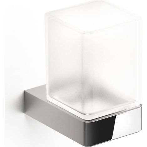 Inda - Wand-Getrosshalter Indissima-Chrome Chrom glänzend/Satinglas