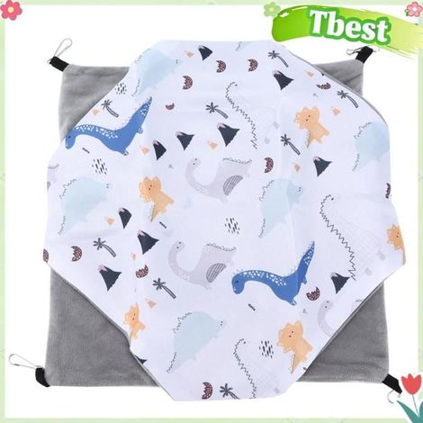 Tbest Hamac suspendu de hamster pour animaux de compagnie Hamac Suspendu Hamster Animaux de Compagnie Lit animalerie cage (1/5)