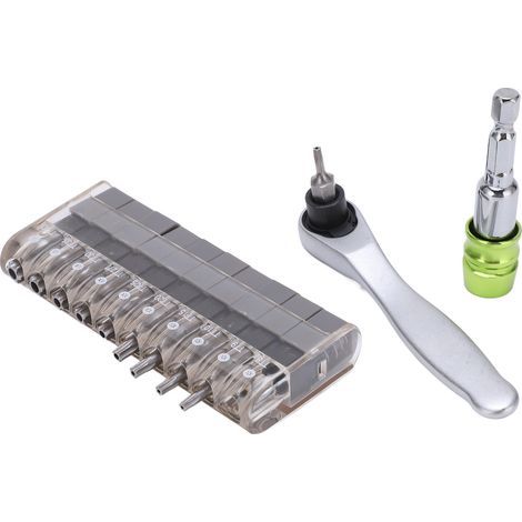 12-teiliges Schraubendreher-Bit-Set, Ratschenschlüssel, ergonomisches Handwerkzeug für die Autoreparatur (1/5)
