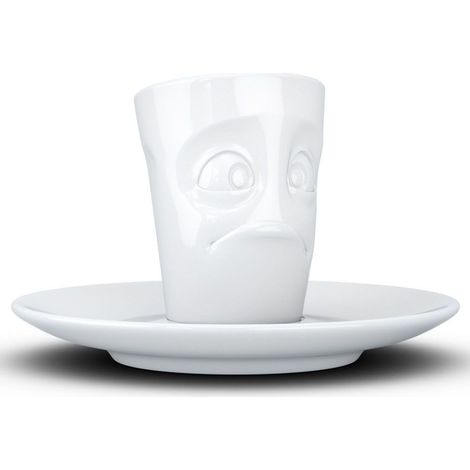 Tasse et sous tasse expresso en Porcelaine Tassen - Perplexe (1/5)