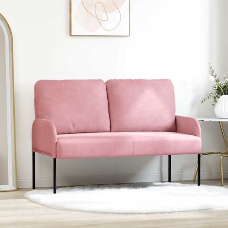 Sofas mit Kissen 110cm Rosa Sperrholz