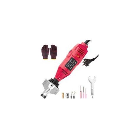 Mini affûteuse de scie à chaîne, 180W Système de affûtage de Machine de meulage de scie à chaîne électrique avec Trois Tailles de meules, 37000 tr/min (1/4)