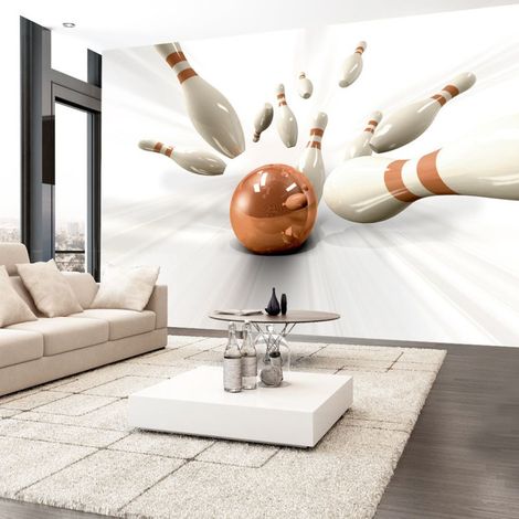 Papier Peint "Bowling" 70 x 100 cm (1/2)