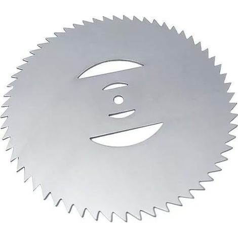 Lames de rechange en acier inoxydable de 6 pouces x 60 dents pour tondeuses à gazon et de jardin lames de rechange en métal pour la plupart des broyeurs de branches électriques sans fil. (1/3)