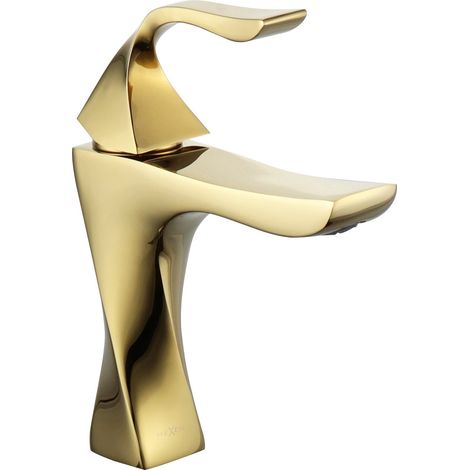 Mexen Estrella grifo de lavabo, dorado - 72300-50 (1/2)
