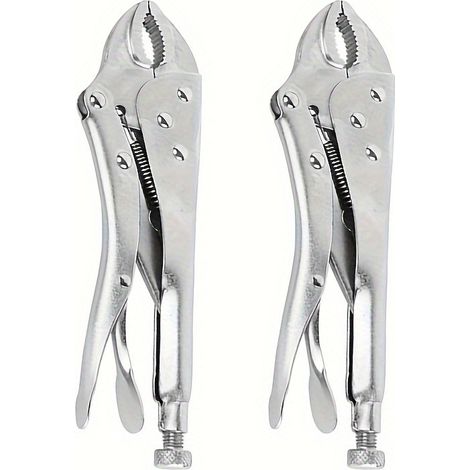Serre-joints robustes en 2 pièces pour le travail du bois, serre-joints manuels, utilisés pour serrer, bloquer et tordre, 7 pouces. (1/5)