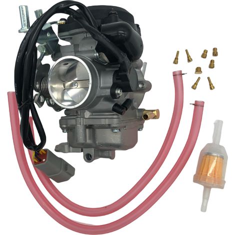 Carburateur CV40 avec gicleur principal supplémentaire et gicleur de ralenti 606-087 Pièces d'alimentation pour moto Harley-Davidson, ensemble d'accéléra pour des démarrages à froid en douceur.