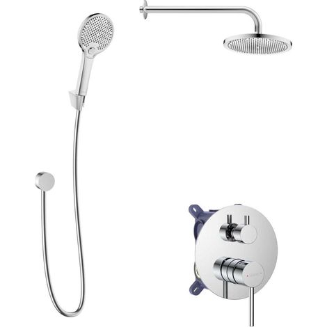 kielle Oudee I - Rubinetto da incasso per 2 elettrodomestici, con accessori e corpo EcoSpare, cromo 20633SP40 (1/5)