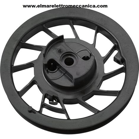 BRIGGS & STRATTON Puleggia avviamento con agganci volano in plastica, diametro 136 mm 340038