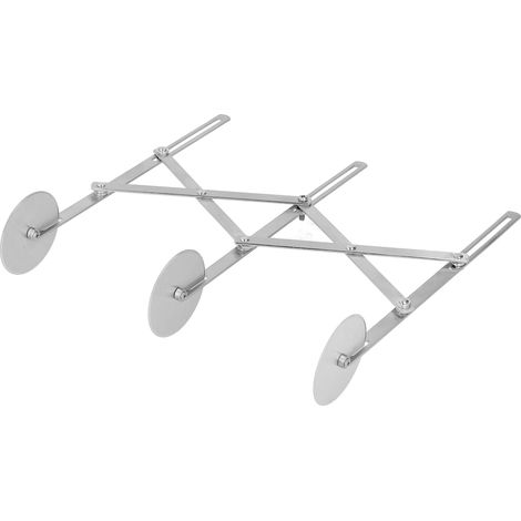 Set mit 3 Rädern – Pizzaschneider aus Edelstahl, Schneidwerkzeug für Teig, Gebäck und Brot, Küchenutensil (1/5)