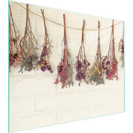 TABLA DE CORTAR DE VIDRIO 52x40 FLORES (1/5)