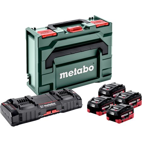 Metabo Basis-Set 4x LiHD 5.5Ah ASC 145 DUO + metaBOX 145 (685180000)